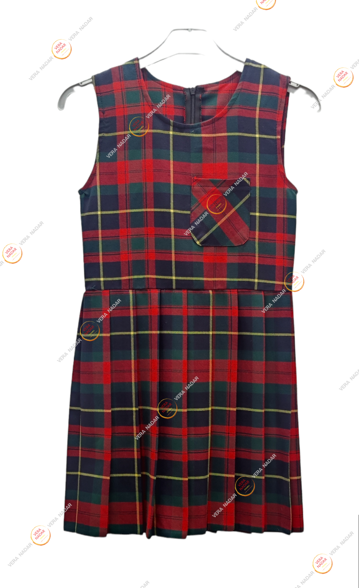 Plaid Dress 25VN23